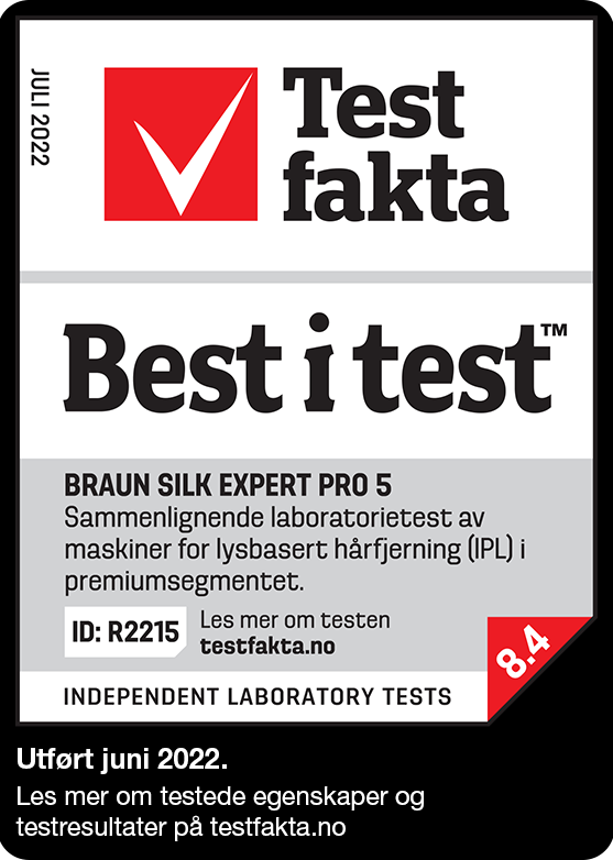 *Kåret til best i test hos testfakta. Les mer om testen under: