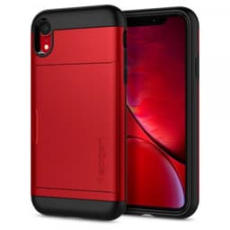 Spigen iPhone Xr Deksel Slim Armor CS Rød
