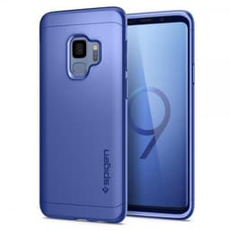 Spigen Thin Fit 360 Deksel med Skjermbeskytter till Samsung Galaxy S9 Coral Blue