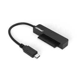 Maiwo K104AG2 10Gbps USB3.1 Gen2 til 2,5 "HDD / SSD 2TB Opptil 12.5mm SATA III Adapter med 10cm USB C-kabel