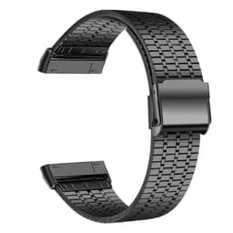 Fitbit Versa 3 armbånd i rustfritt stål Svart