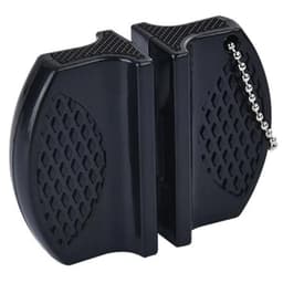 Mini knivsliper med bånd Sort