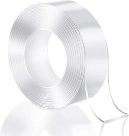 Dobbeltsidig nanotape 300 × 3 cm Gjennomsiktig
