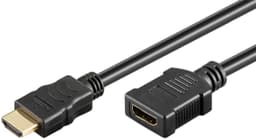 Goobay Høyhastighets HDMIâ„¢-forlengelseskabel med Ethernet