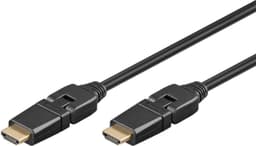 Höghastighets-HDMI™ 360°-kabel med Ethernet
