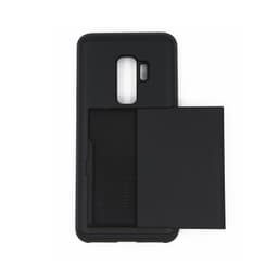 Samsung S 9 Plus -deksel med spor TPU / PC svart