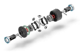 XR-365100 XB4 Active Differential Front/Rear Set
