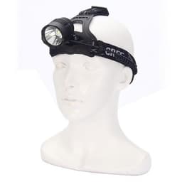 Pannlampa med CREE LED XM-L T6, 1600lm, Svart