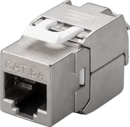 Keystone-modul RJ45 CAT 6A, STP, 500 MHz, slim-line