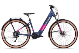 Rock Machine Storm INT e90-29 Lady Touring 2022 Navy,Silver/Pink, Elsykkel