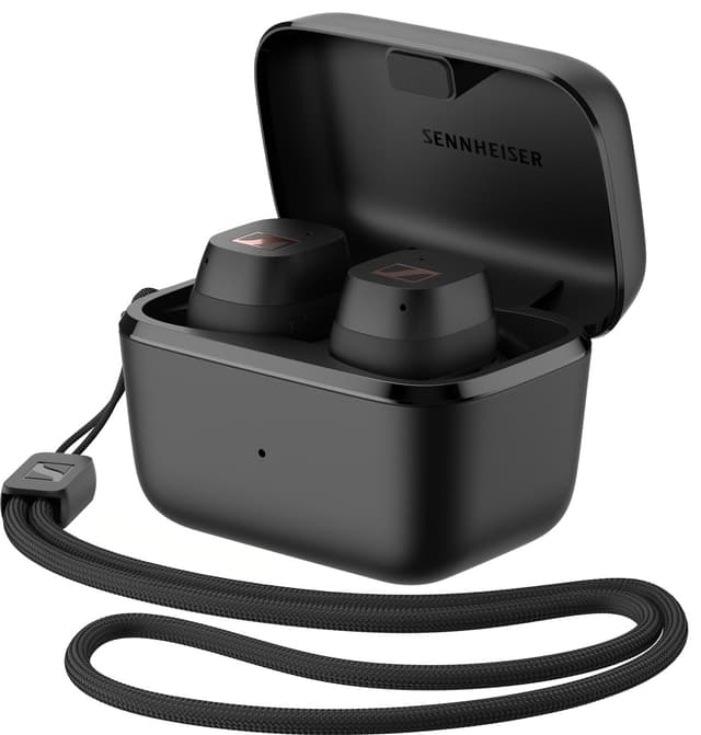 Sennheiser Sport helt trådløse in-ear hodetelefoner (sort)