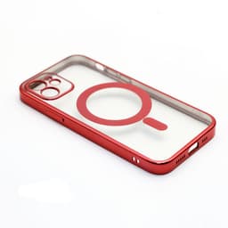 Mobilveske MagSafe ladestøtte rød iPhone 13 Pro Max
