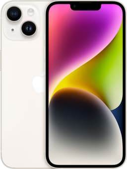 iPhone 14 – 5G smarttelefon 256GB Stjerneskinn