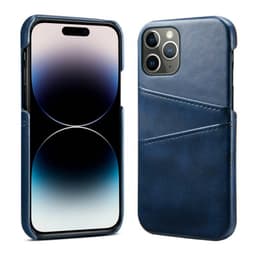 Retro deksel med kort Apple iPhone 14 Pro - Blå