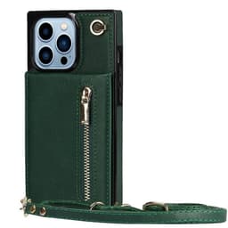 Zipper halskjede deksel Apple iPhone 14 Pro - Grønn