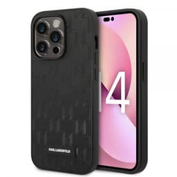 Karl Lagerfeld iPhone 14 Pro Max Deksel Saffiano Monogram Svart