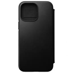 NOMAD iPhone 14 Pro Max Etui Modern Leather Folio Svart