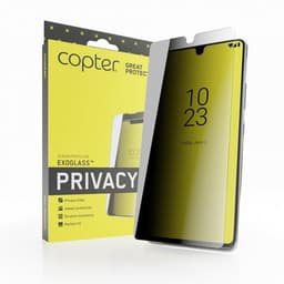 Copter iPhone 14 Skjermbeskytter Exoglass Flat Privacy