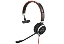 Jabra Evolve 40 UC Mono USB-C, Koblet med ledninger (ikke trådløs), Kontor/kun