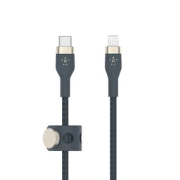 Belkin CAA011BT2MBL, 2 m, USB C, USB C/Lightning, Blå