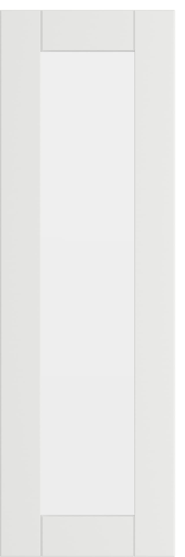 Epoq Shaker Classic White vitrinedør til kjøkken 30x92