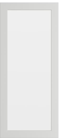 Epoq Trend Grey White skapdør i glass til kjøkken 40x92 cm (gråhvit)