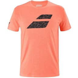 Babolat Exercise Big Flag Tee, Padel- og tennis T-skjorte herre Coral S