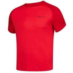 Babolat Play Crew Neck Tee, Padel- og tennis T-skjorte herre RØD L