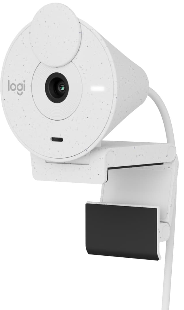 Logitech Brio 300 webkamera (hvit)