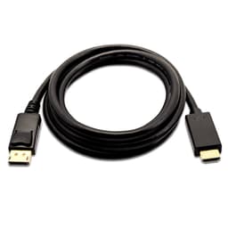 V7 V7MDP2HD-02M-BLK-1E, 2 m, Mini DisplayPort, HDMI, Hankoppling, Hankoppling, Rak