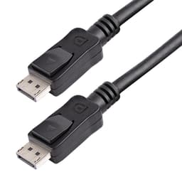 StarTech.com 1 m DisplayPort 1.2-kabel med lås M/M - DisplayPort 4k, 1 m, Displ