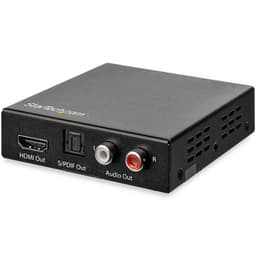 StarTech.com HD202A, Sort, 4096 x 2160 piksler, 1280 x 720,1920 x 1080,1920 x 12