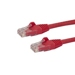 StarTech.com N6PATCH100RD, 30,5 m, Cat6, U/UTP (UTP), RJ-45, RJ-45