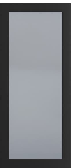 Epoq Pure glassdør 40x92 (matt sort)