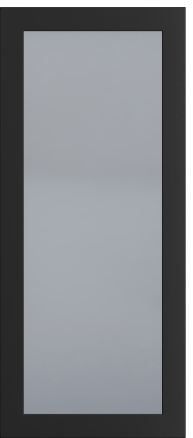 Epoq Pure glassdør 40x92 (matt sort)