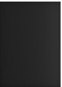 Epoq Pure Matt dørfront til kjøkken 50x70 (sort)