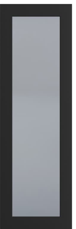Epoq Pure glassdør 30x92 (matt sort)