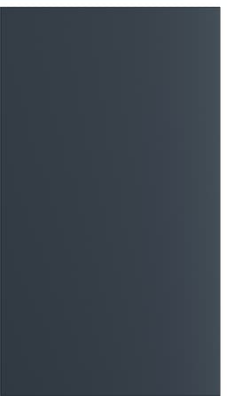 Trend Deep Ocean Blue dør til kjøkken 40x70