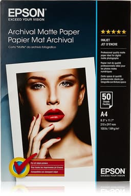 Epson A4 Archival Matte Papir