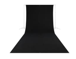 Westcott 9 x 20 Sort Stoff Bakgrunn