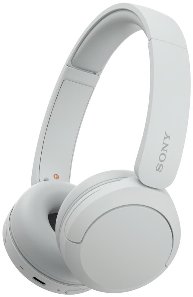 Sony WH-CH520 trådløse on-ear hodetelefoner (hvit)