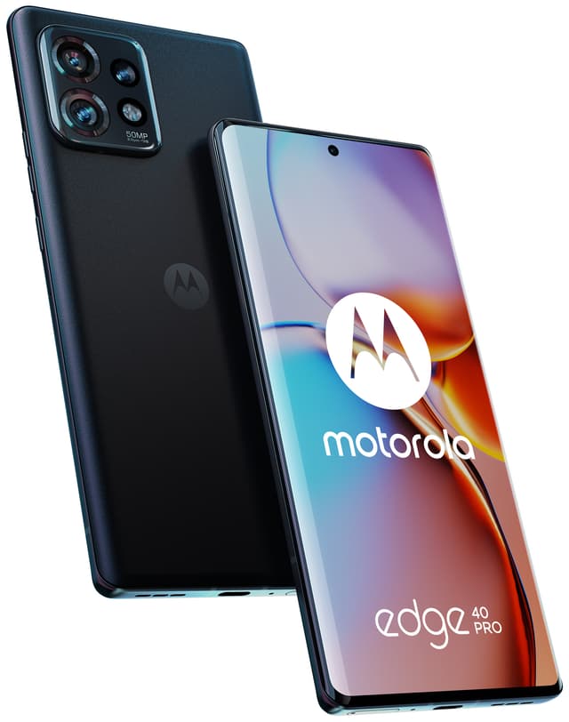 Motorola Edge 40 Pro 5G smarttelefon 12/256GB (sort)