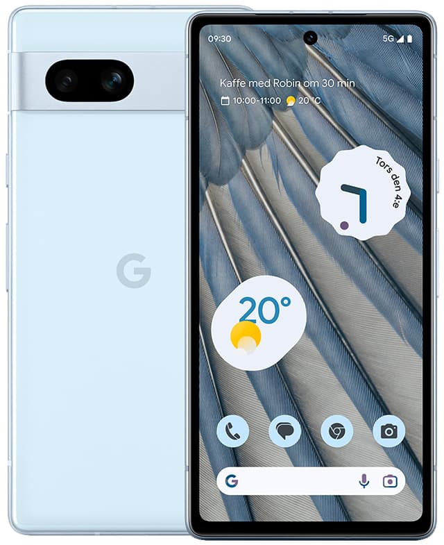 Google Pixel 7a 5G smarttelefon 8/128GB (blå) RDU
