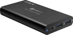 NÖRDIC 1xUSB C Ladestasjon 40W Power Delivery 3.0, 2xusb A QuickCharger QC3.0 Totalt 40W