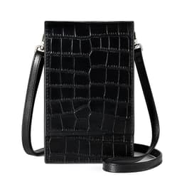 Justerbar Crossbody mobiltelefonväska Sort