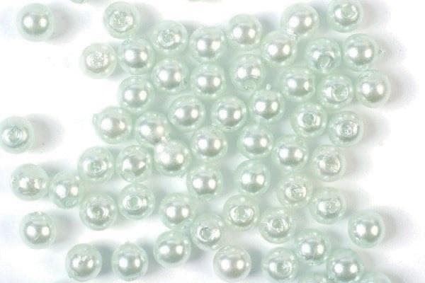 Plastpärlor 5mm 500g, Ljusgrön