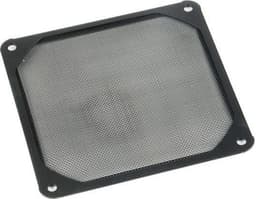 AKASA viftefilter av aluminium, 120x120mm, svart
