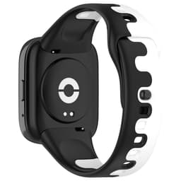 2-pakke klokkearmbåndsurremsett kompatibel med Redmi Watch 3 Lite 22mm Hvit