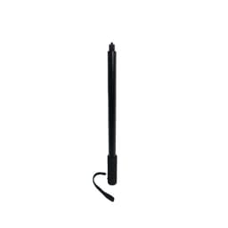 Aluminiumslegering Selfie Stick forlengelsesstang for kardanstabilisator Sort