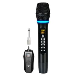 2-pakke trådløs mikrofon Bluetooth-reverb med Android-portkabel 3,5 mm plugg Flerfarget